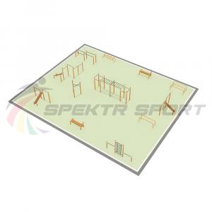 Купить Парковая площадка для Воркаут и WRK 2_76mm в Петухове 