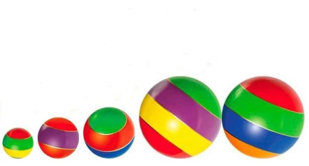 Купить Мячи резиновые (комплект из 5 мячей различного диаметра) в Петухове 